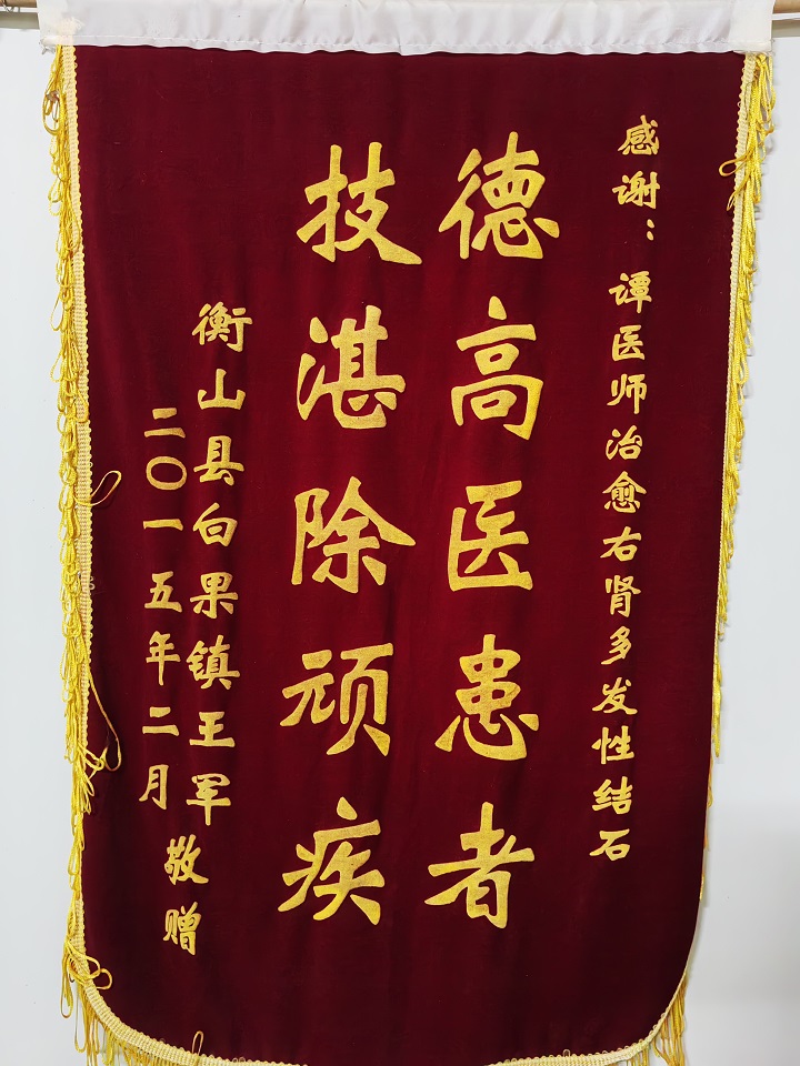 患者赠送谭丰良医师锦旗19